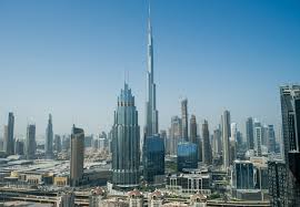Burj Khalifa, the world's tallest building in Dubai